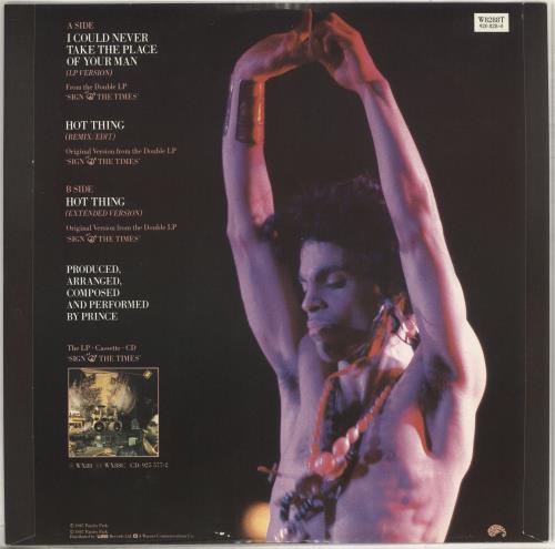 Prince I Could Never Take The Place Of Your Man - EX UK 12